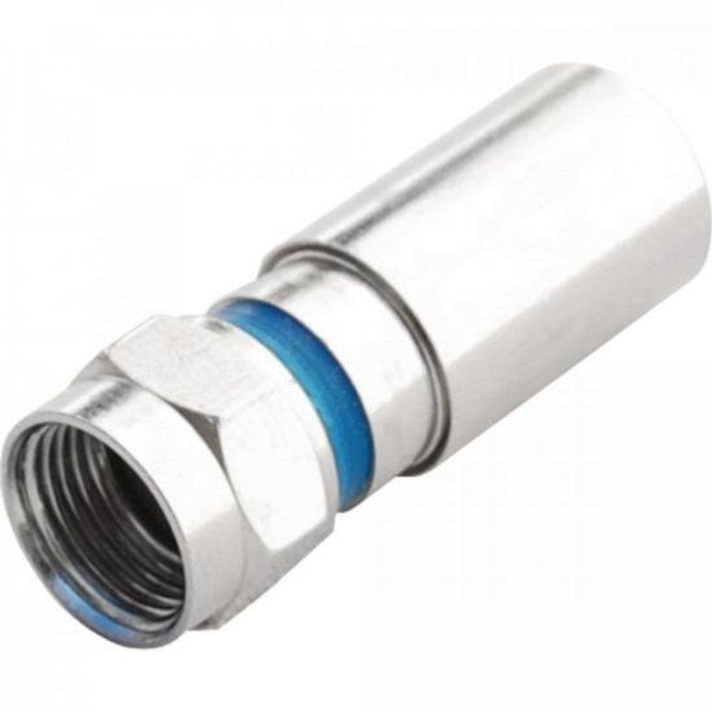 Conector Compressão CNF-60012A RG6 100 Un Proeletronic