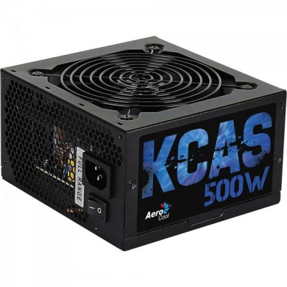 Fonte Gamer ATX Aerocool KCAS 500W 80 Plus Bronze