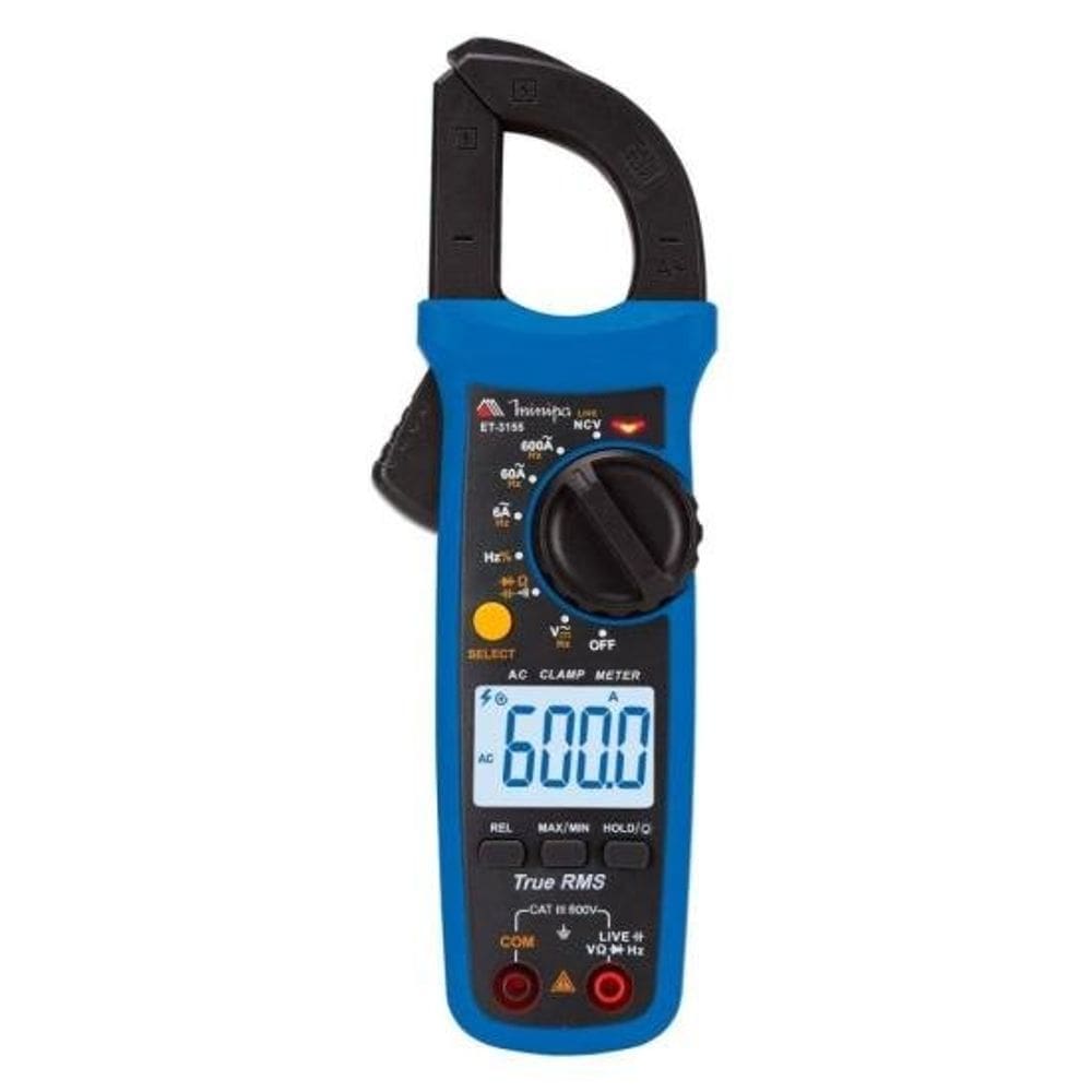 Alicate Amperímetro ET-3155 Azul Preto MINIPA