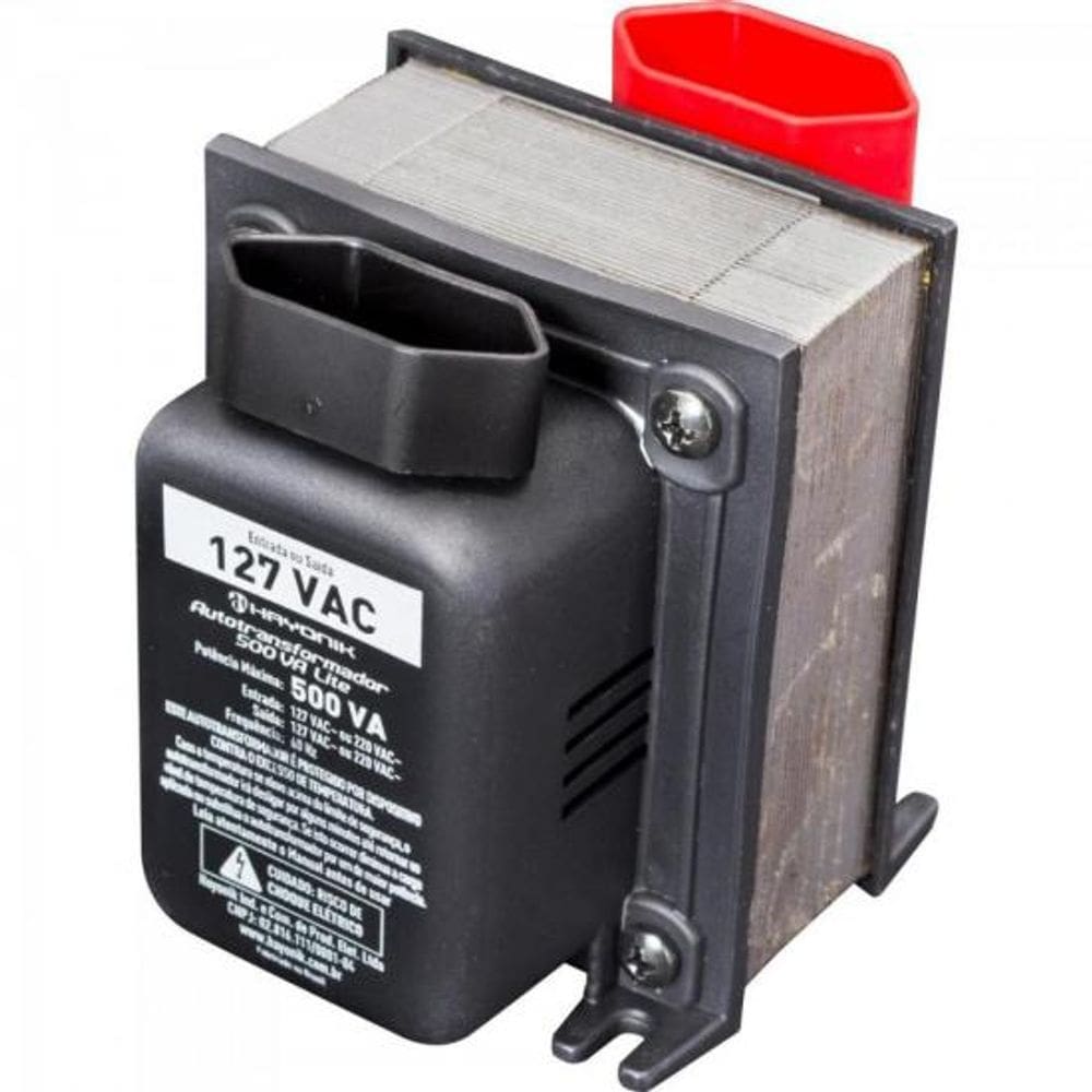Autotransformador Hayonik 500VA Bivolt Universal