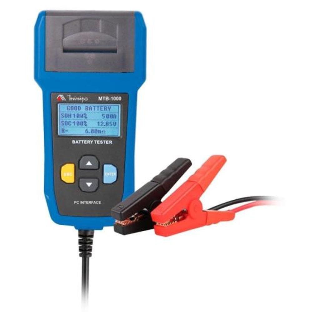 Testador Bateria MTB-1000 Preto/Azul Minipa