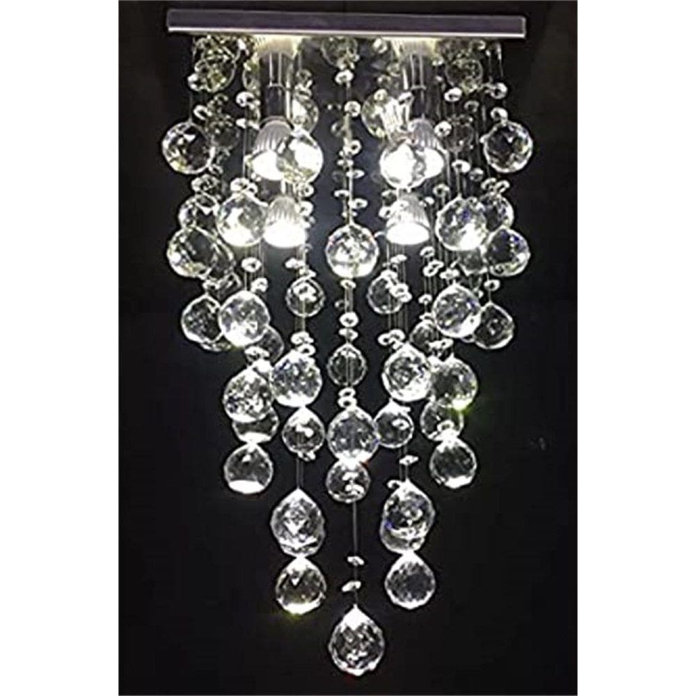 Lustre para sala, quarto, hall, cozinha, sala de jantar, corredor em Cristal K9 Base 30x30