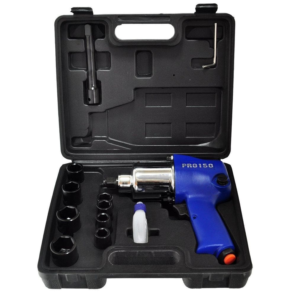 Chave de Impacto Pneumática 1/2\" 68 Kgfm c/kit PRO-150K PDR