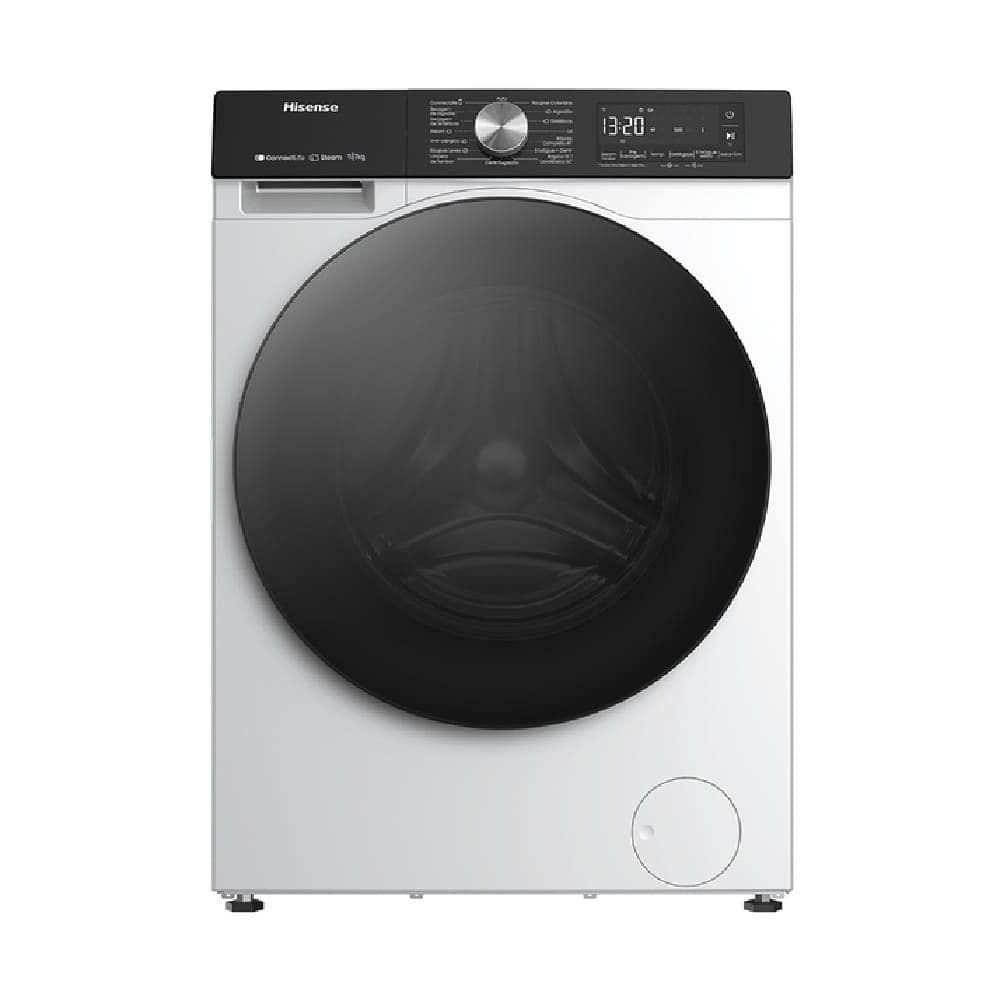 Lava e Seca Hisense WD3S1143BW2 Branca com Motor Inverter e Função Steam 11/7kg - 220V