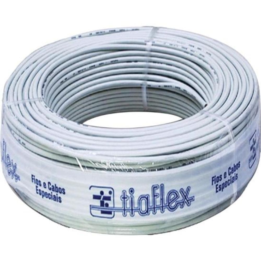 Fio Manga 4 x 26AWG Blindagem Bege Tiaflex 100m