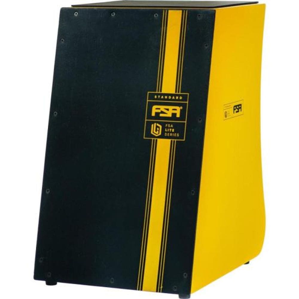 Cajon FSA Lite LTS-04 Amarelo 27,5cm e 11\"
