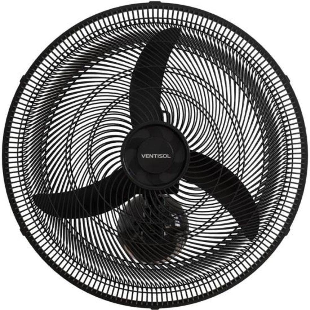 Ventilador de Parede 50cm Preto VENTISOL