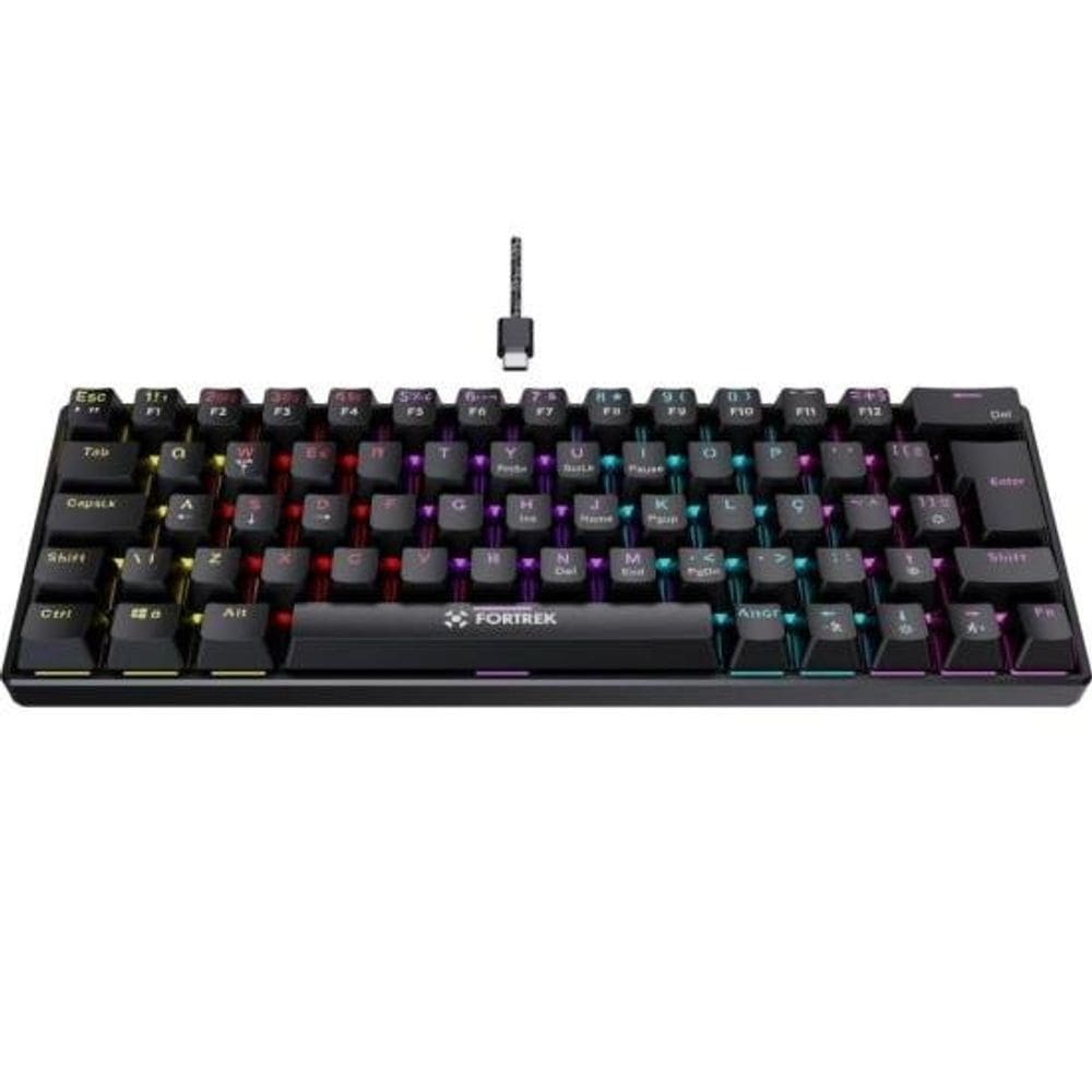 Teclado Gamer Fortrek Gravity 65 Compact Switch Outemu
