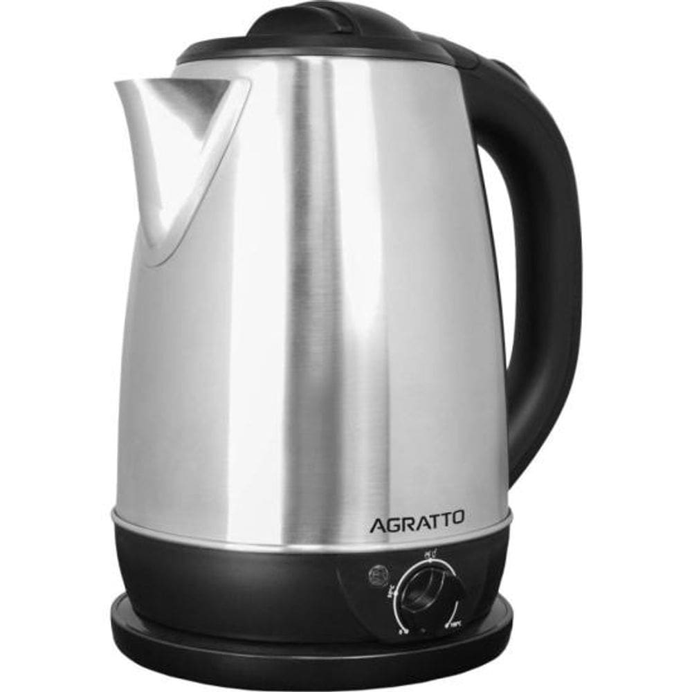 Chaleira Elétrica Agratto Aroma 2,2L Inox 220V