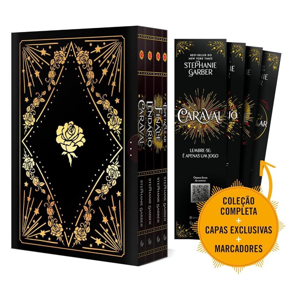 Caixa Caraval - Edição de colecionador (Série completa com 4 volumes) (3006)