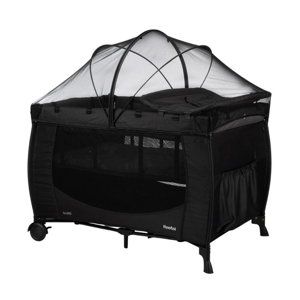 Berço Portátil Stelle Preto Noite - Infanti