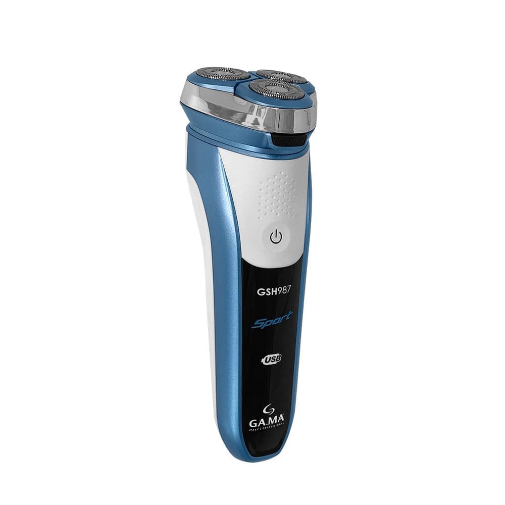 Barbeador GA.MA 3 Lâminas GSH987 Sport W&D USB