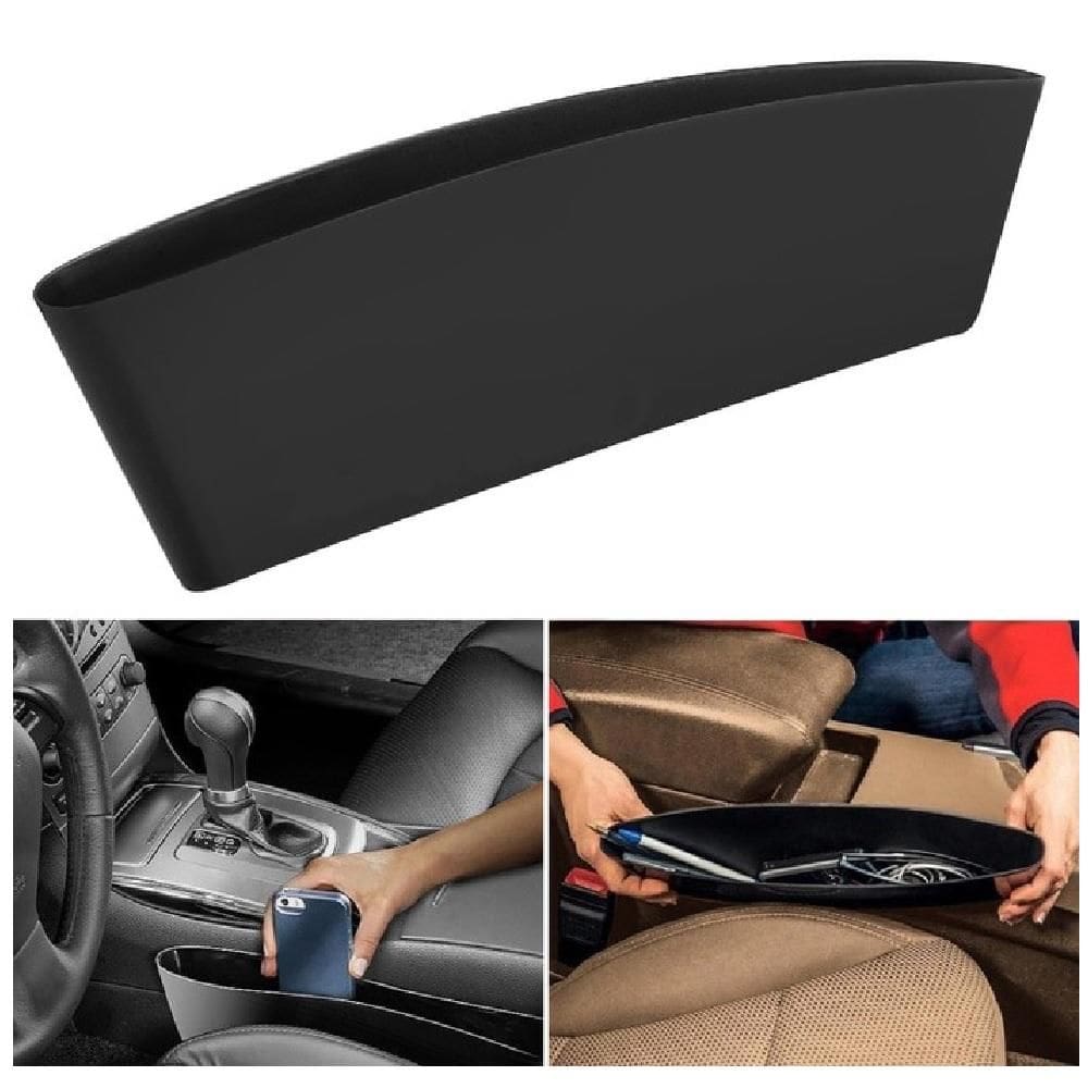 Porta Treco Organizador De Banco Dianteiro Para Carro Com Bolsos Esconderijo Objetos Ideal Para Uber Taxi Automovel