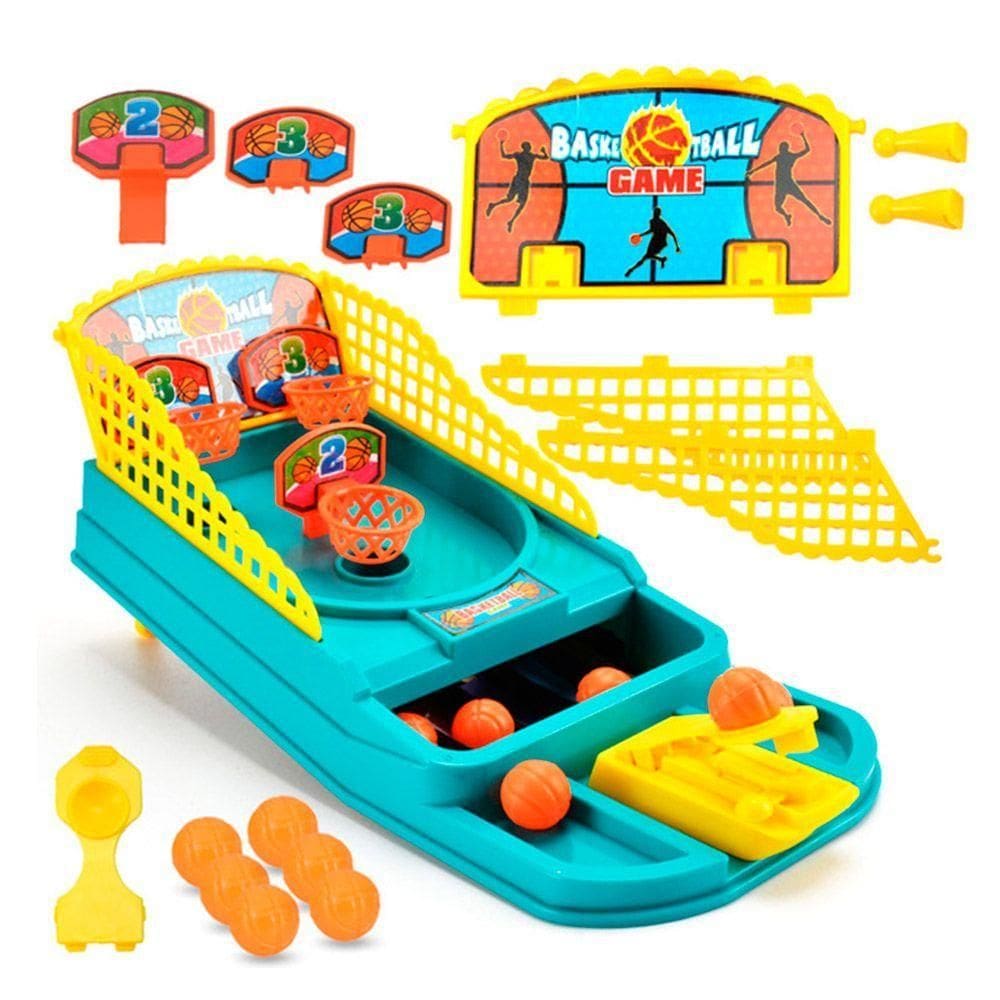 Jogo De Basquete Com Lançador, Tabela E Cestas Lotus