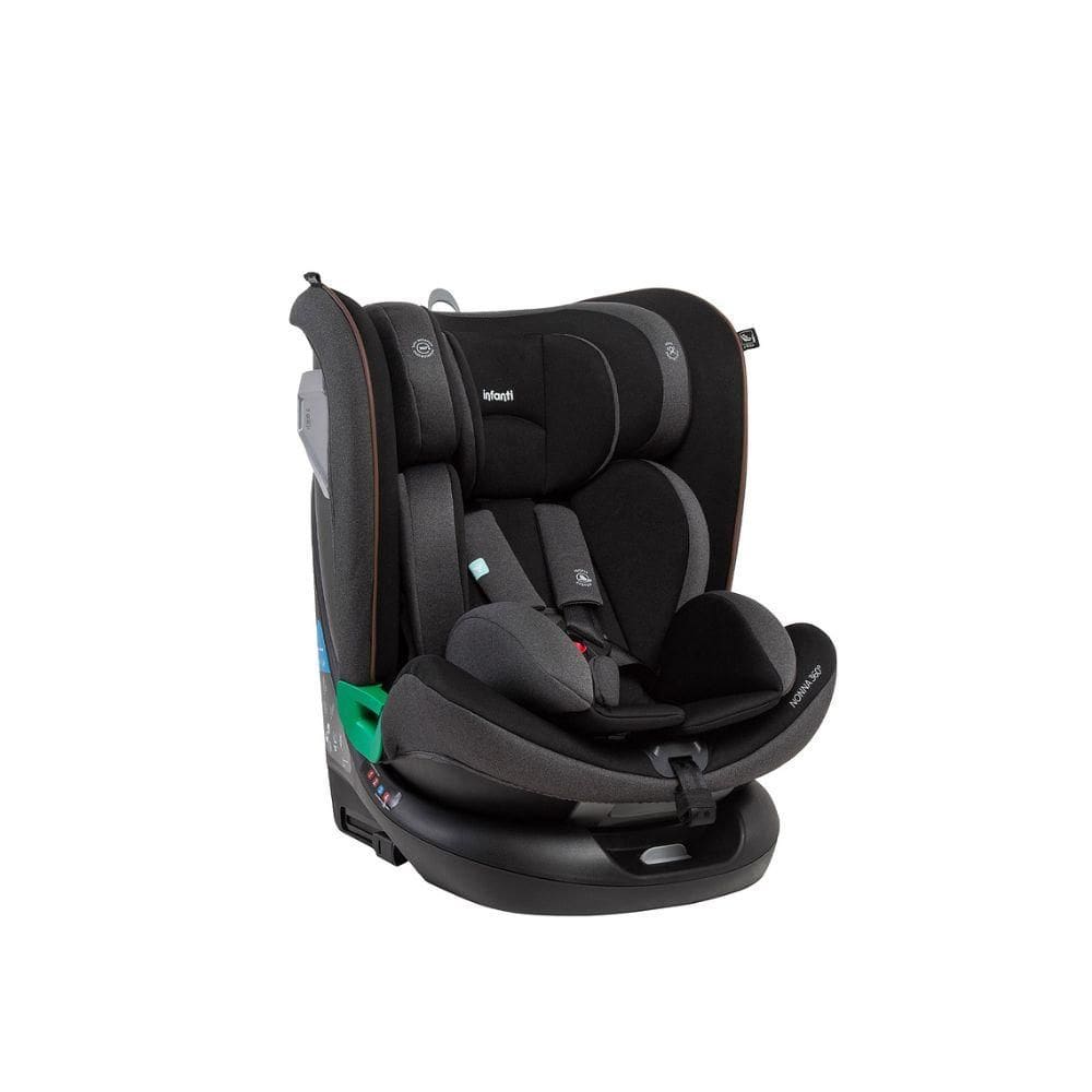 Cadeirinha de Carro Nonna 360º Preto Noturno - Infanti