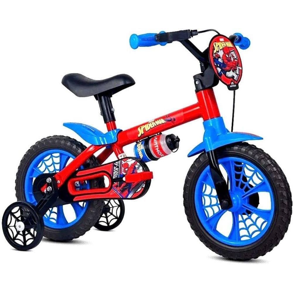 Bicicleta Bike Infantil Spider Man Homem Aranha Aro 12
