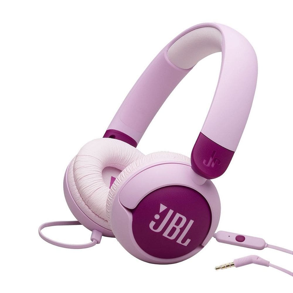 Fone de Ouvido JBL Junior 320, Infantil, Com Fio, Microfone Integrado, Purple
