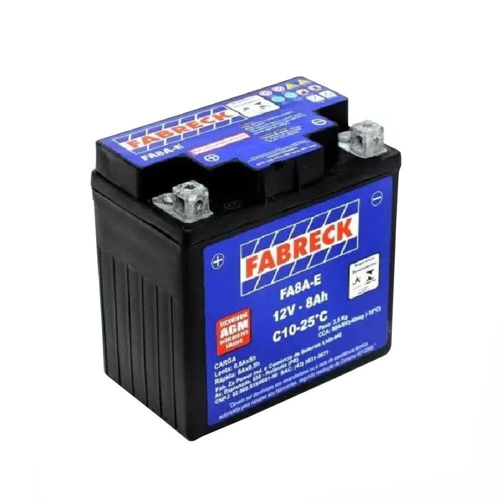 Bateria Ytx6 Titan 150 Mix Xre Gasolina Bros 125 150 Fa6ad