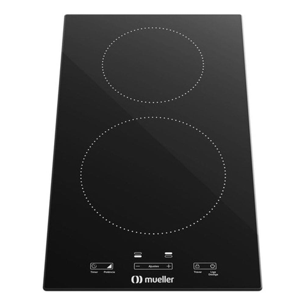 Cooktop De Inducao 2 Bocas 3400w 220v Mueller Mci162bg1