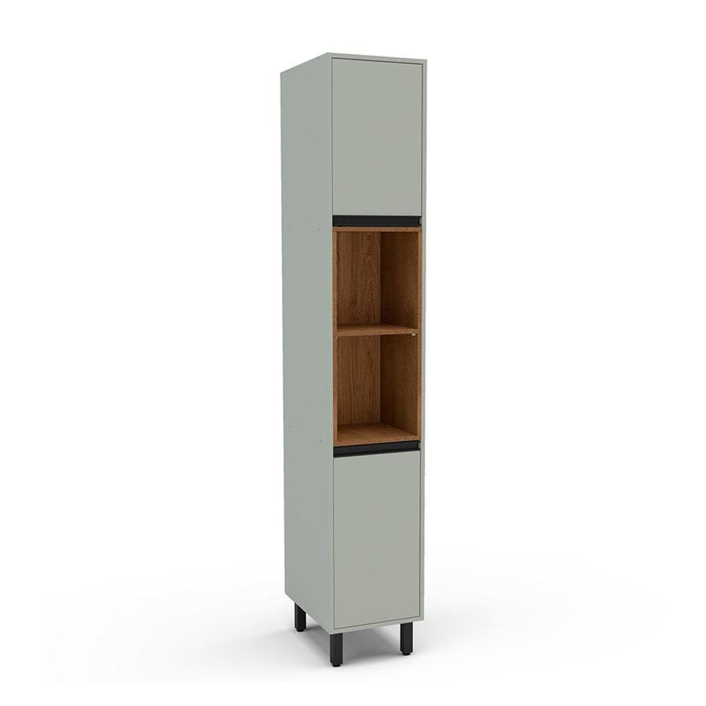 Paneleiro Koya com Nicho 2 Portas Verde Oliva