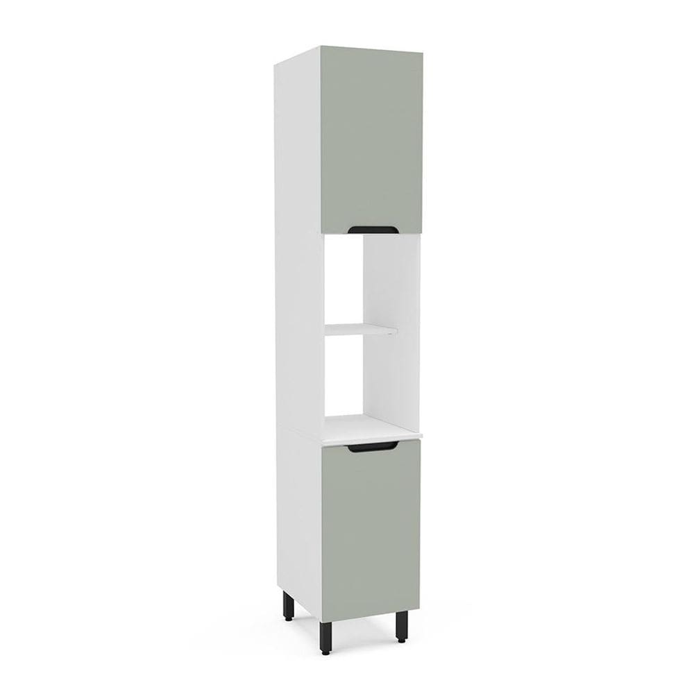 Paneleiro Meena 2 Portas Verde e Branco