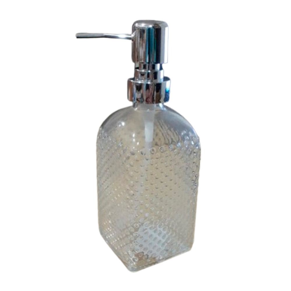 Porta Sabonete Líquido Saboneteira Alcool Em Gel Vidro 450ml