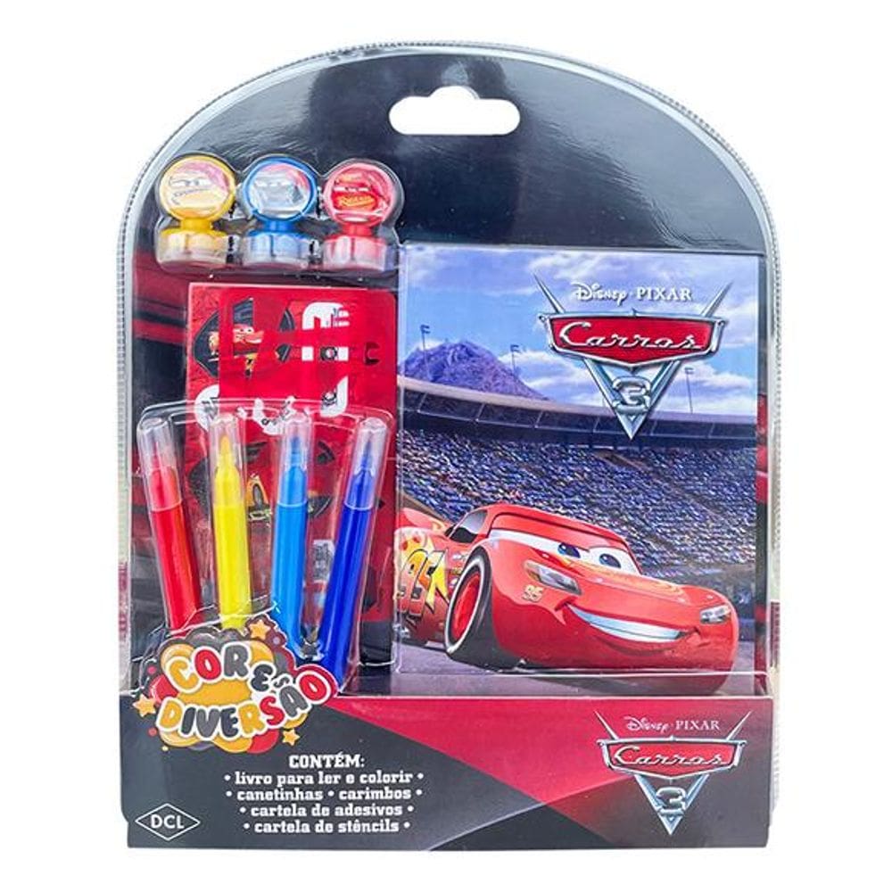 Disney - Cor E Diversão - Carros