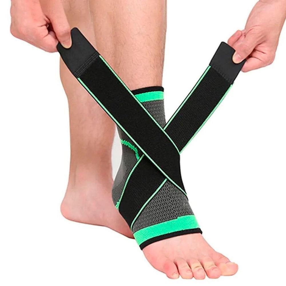 Tornozeleira Ajustável Fitness Confortável Para Musculação
