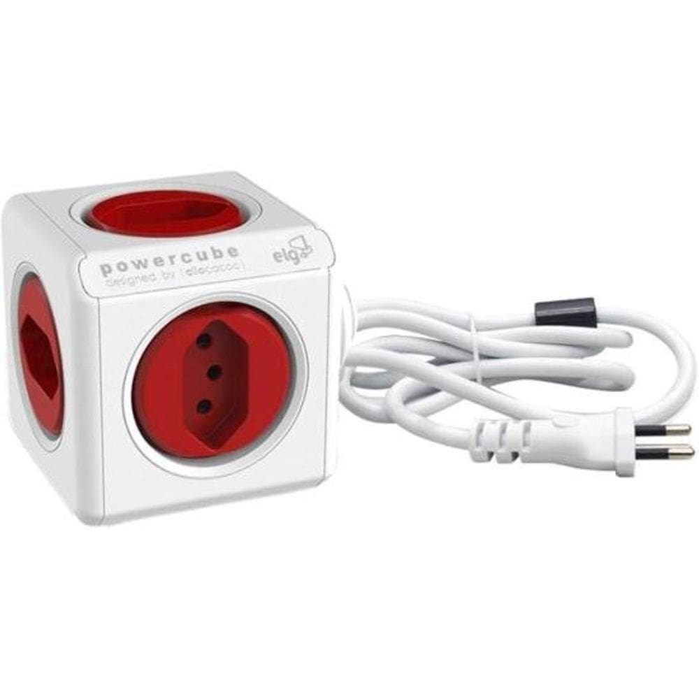 Adaptador Benjamim Powercube PWC-X5 5 Tomadas Bivolt
