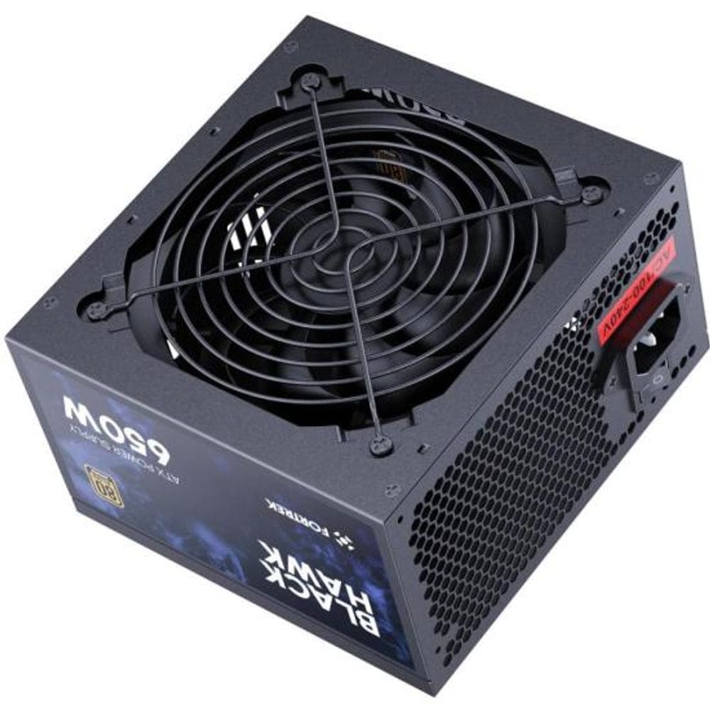 Fonte Gamer ATX Fortrek 650W 80 Plus Bronze Preto