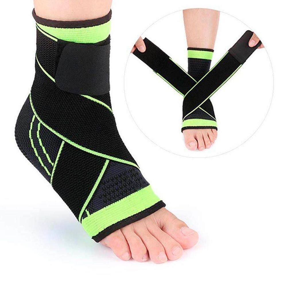 Tornozeleira Compressão Ajustável Para Musculação E Treino