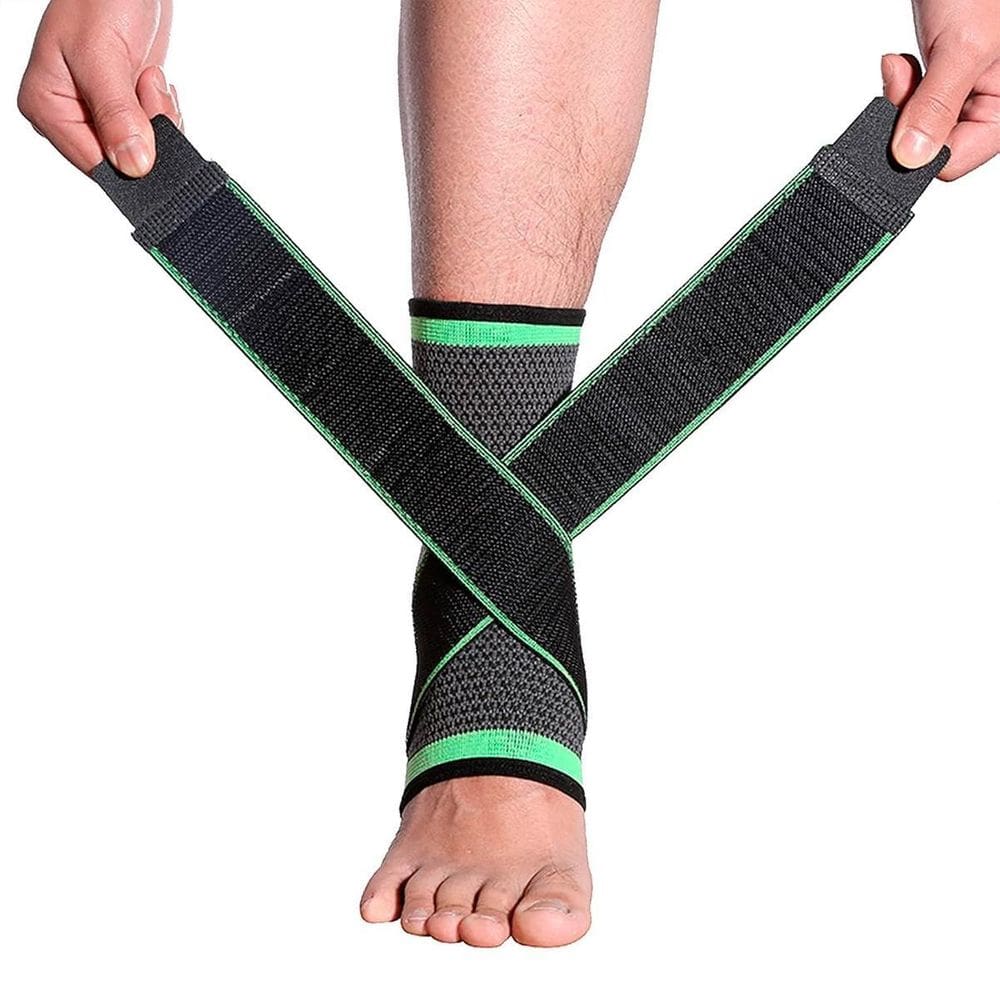 Tornozeleira Fitness Compressão Para Exercícios E Tratamento