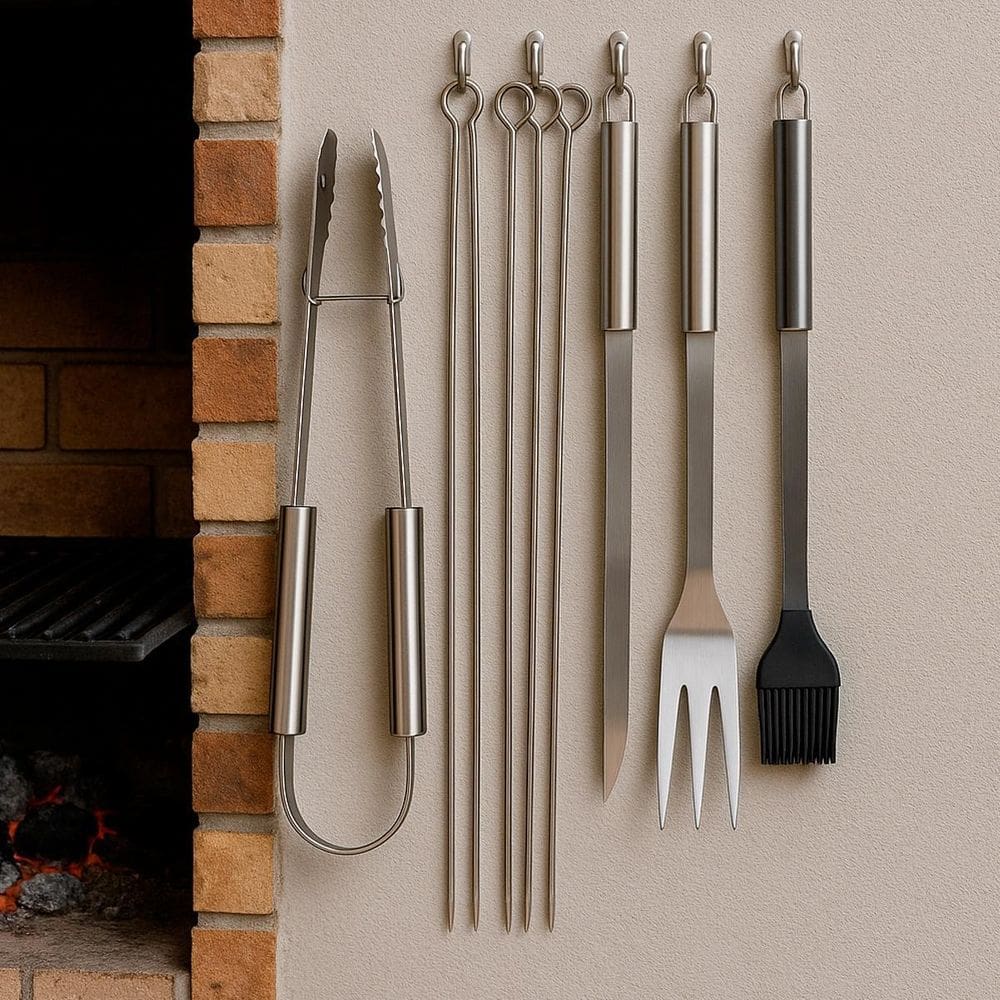 Kit Churrasco Perfeito Para Quem Ama Cozinhar Na Brasa