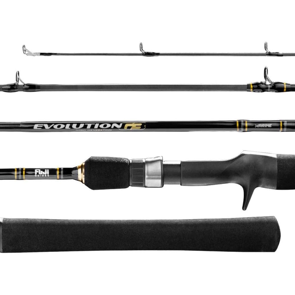 Vara Marine Evolution G3 C581M 1,73m 5`7" 10-20lbs Carbono Inteiriça Carretilha
