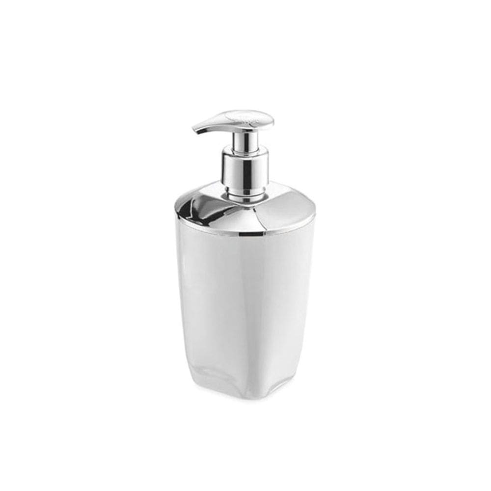 Porta Sabonete Liquido Dispenser Branco Saboneteira