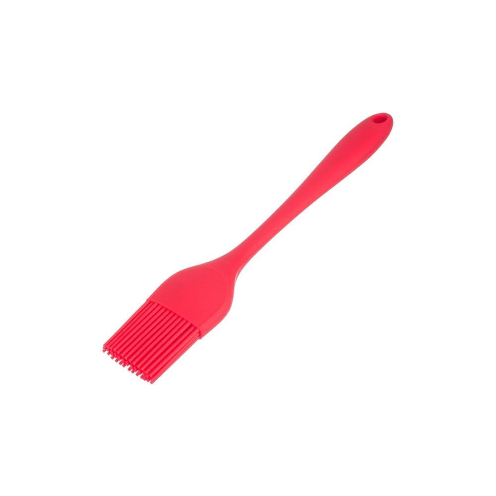Pincel Culinario Silicone Utensilio de Cozinha Vermelho 1un