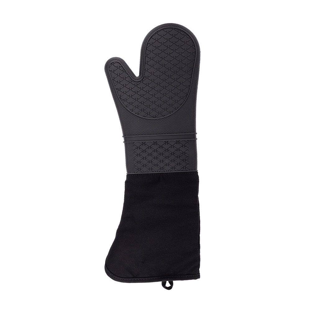 Luva de Cozinha Profissional Longa Termica Silicone Churrasqueiro