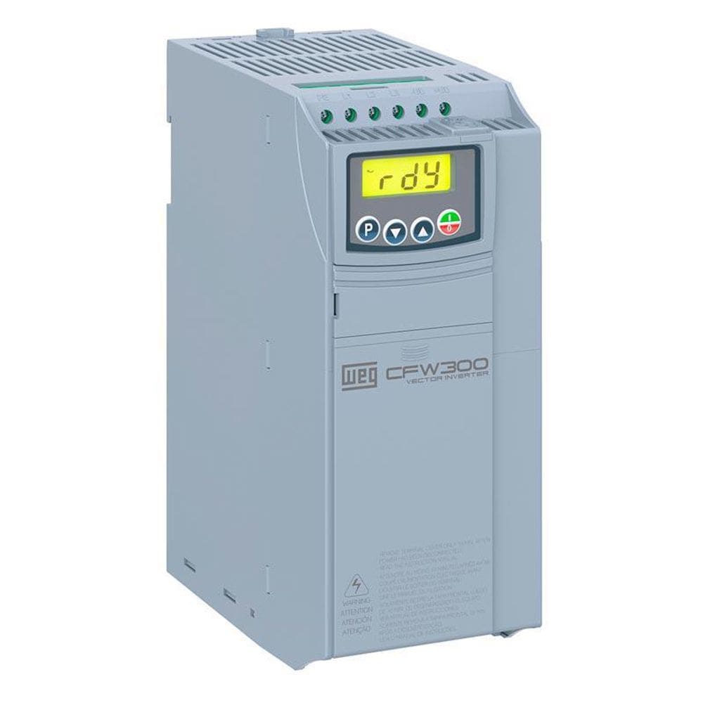 Inversor de Frequência WEG CFW300 10cv 380v Trifásico