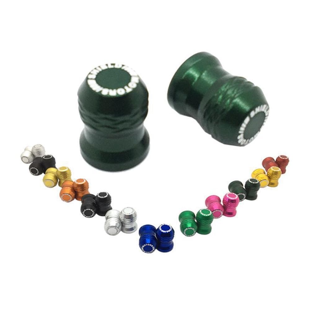 Tampa Da Válvula Pneu 2Un - Verde Escuro