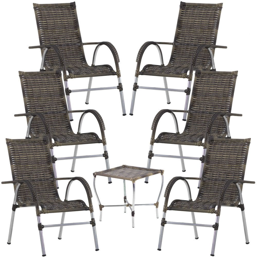 Cadeiras Para Lazer Churrasco Varanda Piscina Trama