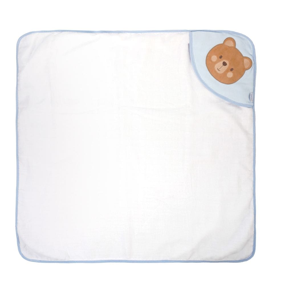 Toalha com Capuz 80 cm x 80 cm Baby Joy