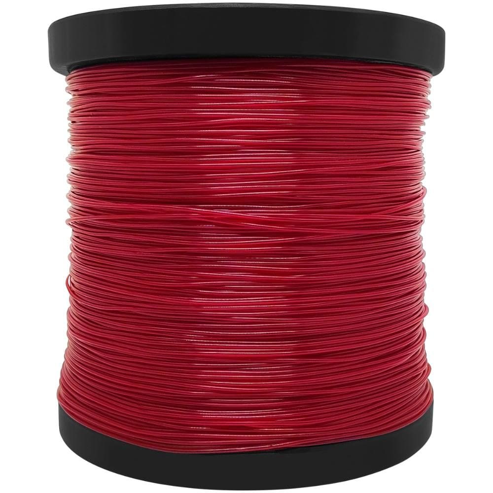 Rolo Bobina Fio Nylon 2.7mm Redondo Vermelho Supreme Parts