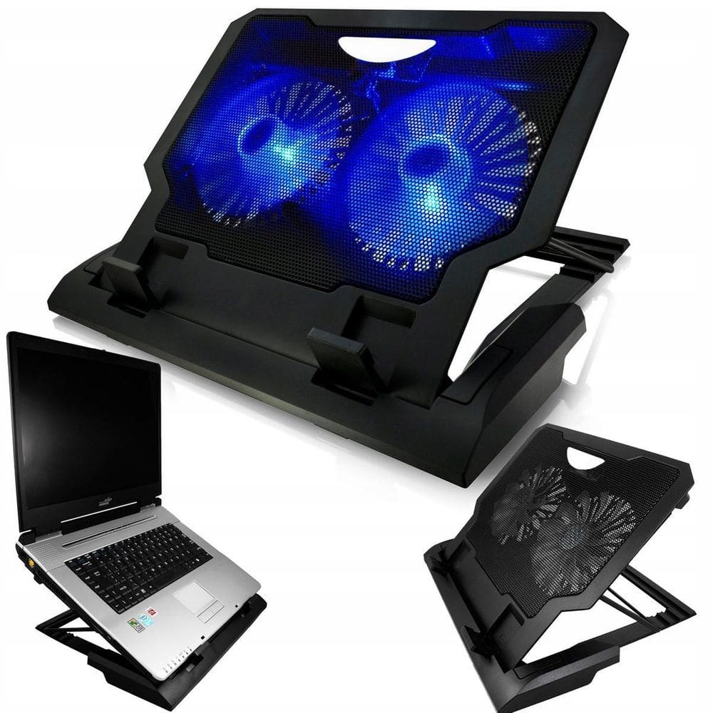 Suporte Base Notebook Gamer Iluminada Ventilação Silenciosa