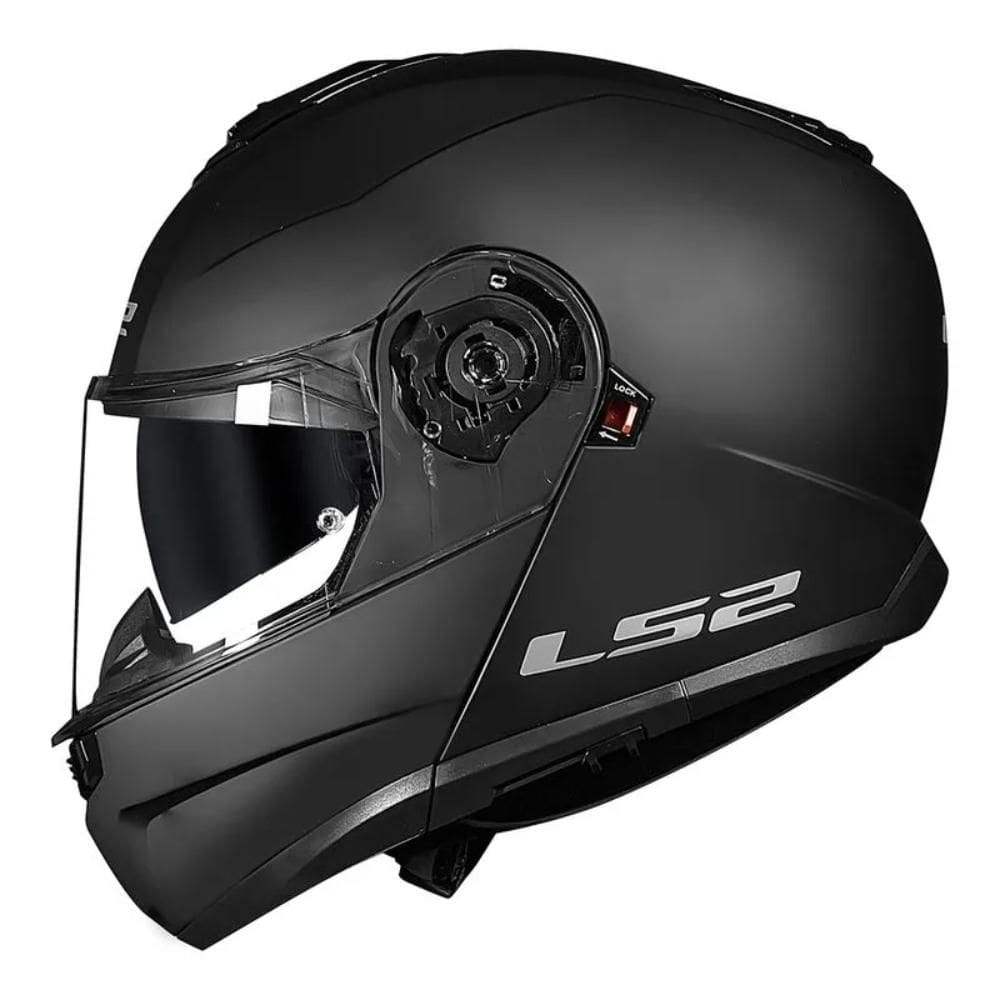 Capacete Ls2 Ff908 Strobe Ii Monocolor Preto Fosco