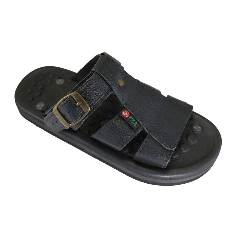 Sandália Magnética Franciscana Preto 43/44 Par - Terumi