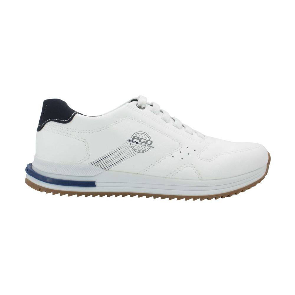 Sapatênis Pegada Casual Masculino em Microfibra Branco