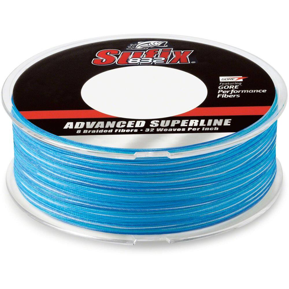 Linha de pesca Sufix 832 Braid 18,14 kg Coastal Camo 548,64 m