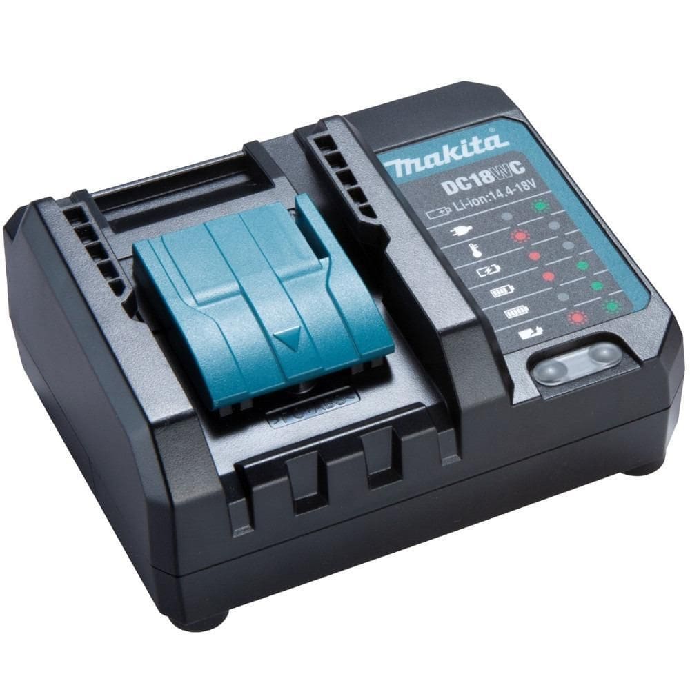 Carregador De Baterias De Lítio 18V E 14.4V - Dc18Wc Makita