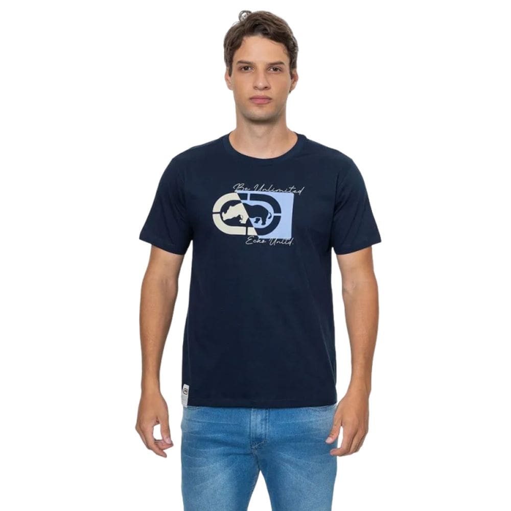 Camiseta Ecko Masculina Quadbe