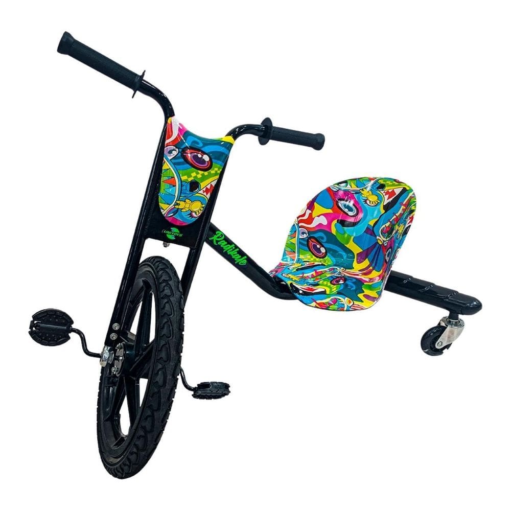 Triciclo Infantil Rodinhas Com Led Bicicleta Carrinho Drift